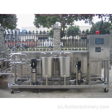 máquina de planta de procesamiento de leche UHT a pequeña escala